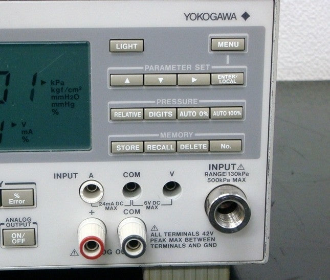 Yokogawa MT120 2652-02 Digital Pressure Gauge [j1048626109]