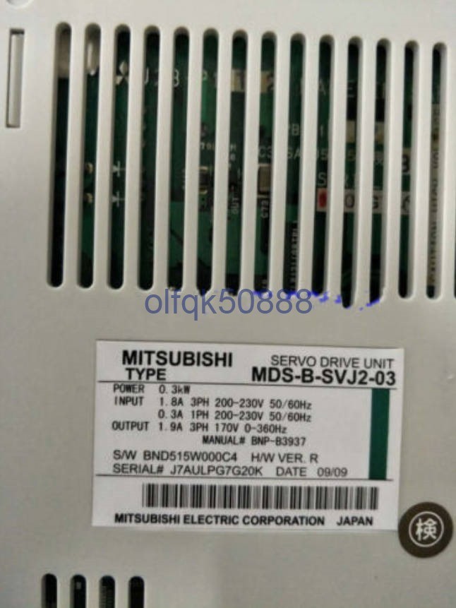 MITSUBISHI MDS-B-SVJ2-03 Servo Driver [x1100738497]