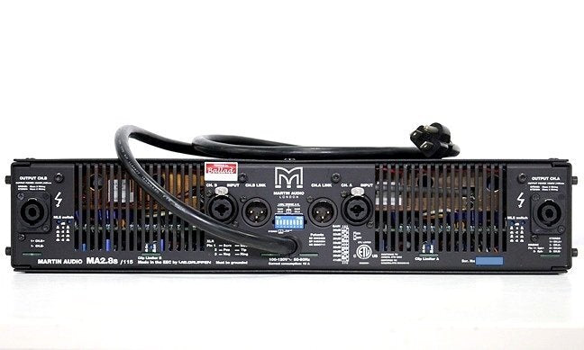 MARTIN AUDIO MA2.8S Amplifier and F12 Speaker Set Pair [t1196868334]