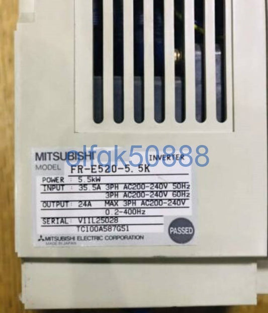 MITSUBISHI FR-E520-5.5K Inverter [r1100744476]