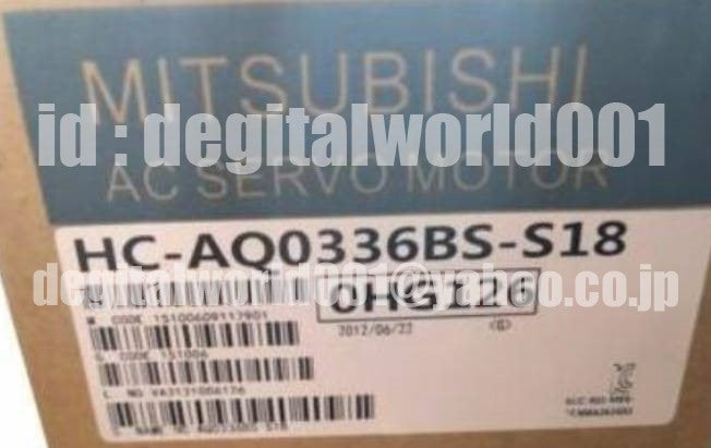 MITSUBISHI HC-AQ0336BS-S18 Servo Motor [x1096915398]