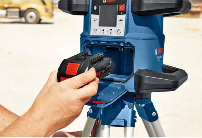 BOSCH GRL600CHV Rotating Laser Dual Battery System 18V [v1208708775]