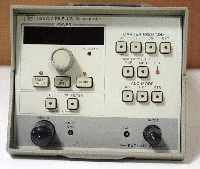 HP 83525A Sweep Oscillator Module 10MHz-8400MHz [d430885729]