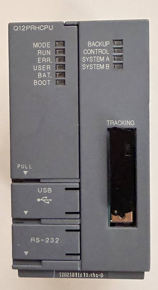 Mitsubishi Electric Q12PRHCPU Redundant CPU 2 Units with 1m Tracking Cable [w1243419979]