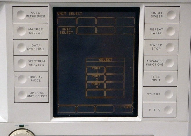 Anritsu MS9030A Optical Spectrum Analyzer Display Unit [s729120288]