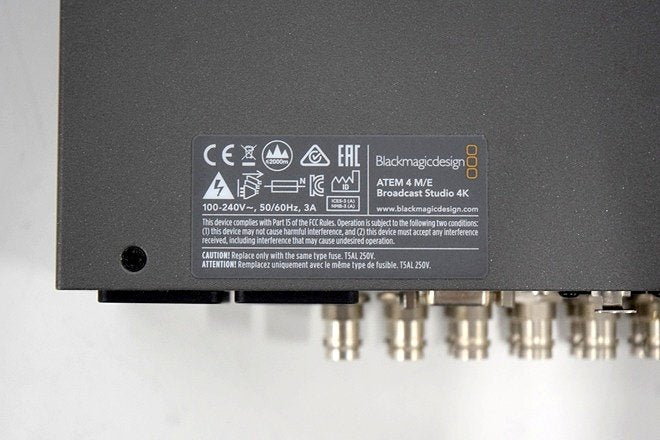 Blackmagic Design ATEM 4 M/E Live Production Switcher Broadcast Studio 4K [e1191778425]