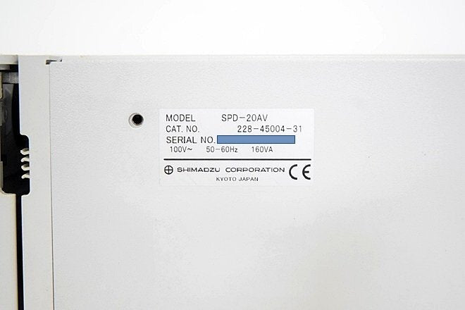 SHIMADZU SPD-20AV UV-VIS Detector [f1192715911]