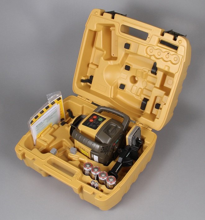 Topcon RL-H5A DB Rotating Laser Surveying Equipment with LS-80X Receiver [n1215608237]