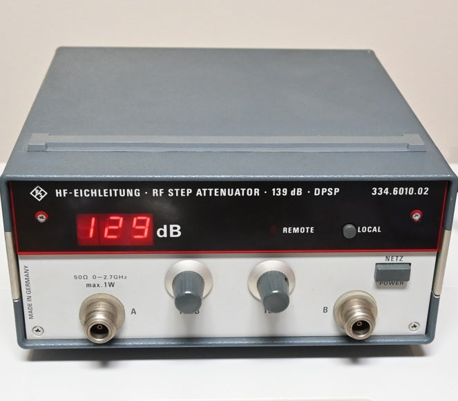 Rohde & Schwarz R&S DPSP RF Step Attenuator 0-139dB [j1248829263]