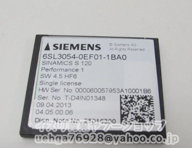 Siemens 6SL3054-0EF01-1BA0 CF Card [n1211936790]