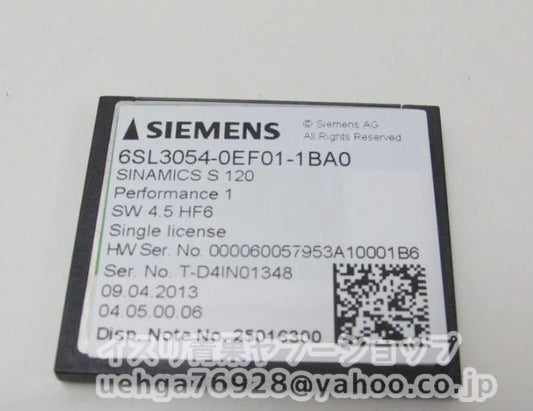 Siemens 6SL3054-0EF01-1BA0 CF Card [n1211936790]
