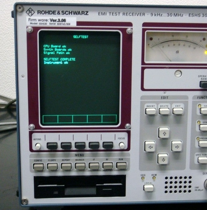 Rohde & Schwarz ESHS30 EMI Test Receiver 9kHz-30MHz [q1062025707]