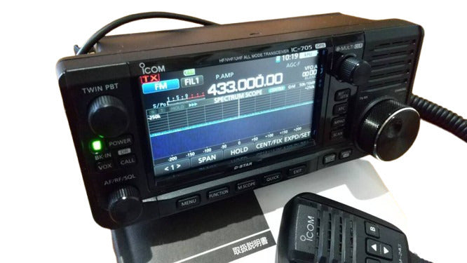 ICOM IC-705 HF/50144430MHz All Mode Amateur Radio [s1218387391]