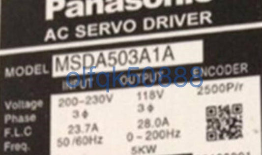 Panasonic MSDA503A1A Servo Driver [t1100730651]