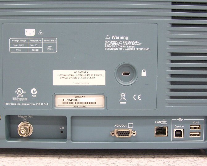 Tektronix DPO4104 Digital Oscilloscope 1GHz 4 Channel 5GS/s P6139A Probes [e1208301968]