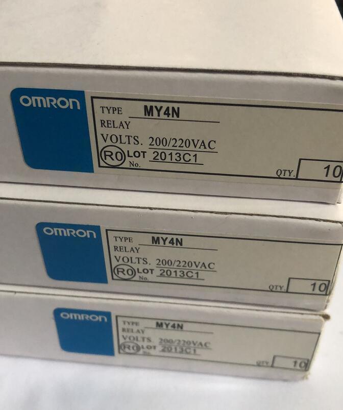 OMRON MY4N Mini Power Relay 200 Piece Set 200V/220VAC [u1128524081]