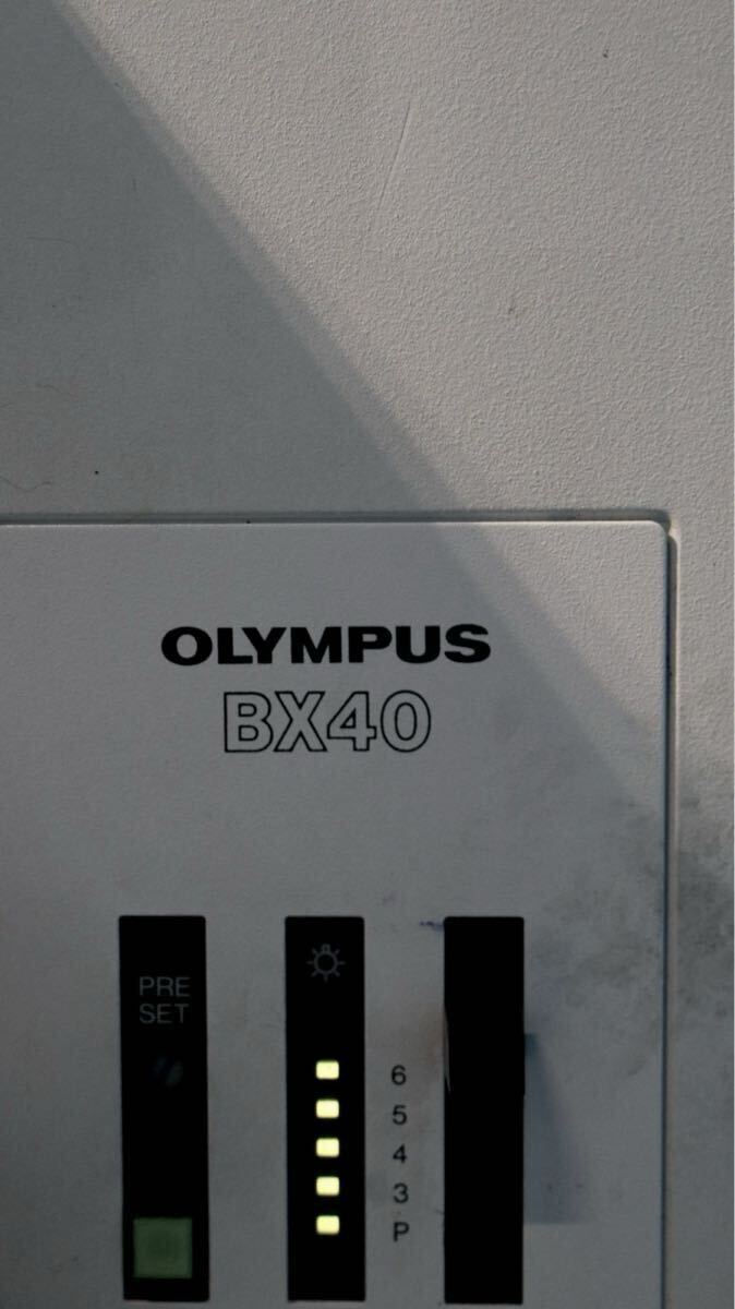 Olympus BX40F Microscope with 4 Objective Lenses [b1247460665]