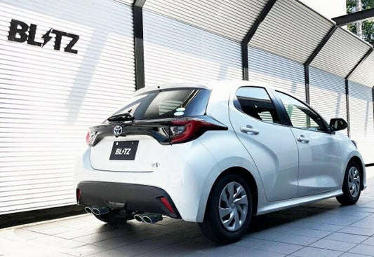 BLITZ Yaris MXPH10 Muffler Stainless Steel NUR-SPEC CUSTOM EDITION [n1073854017]