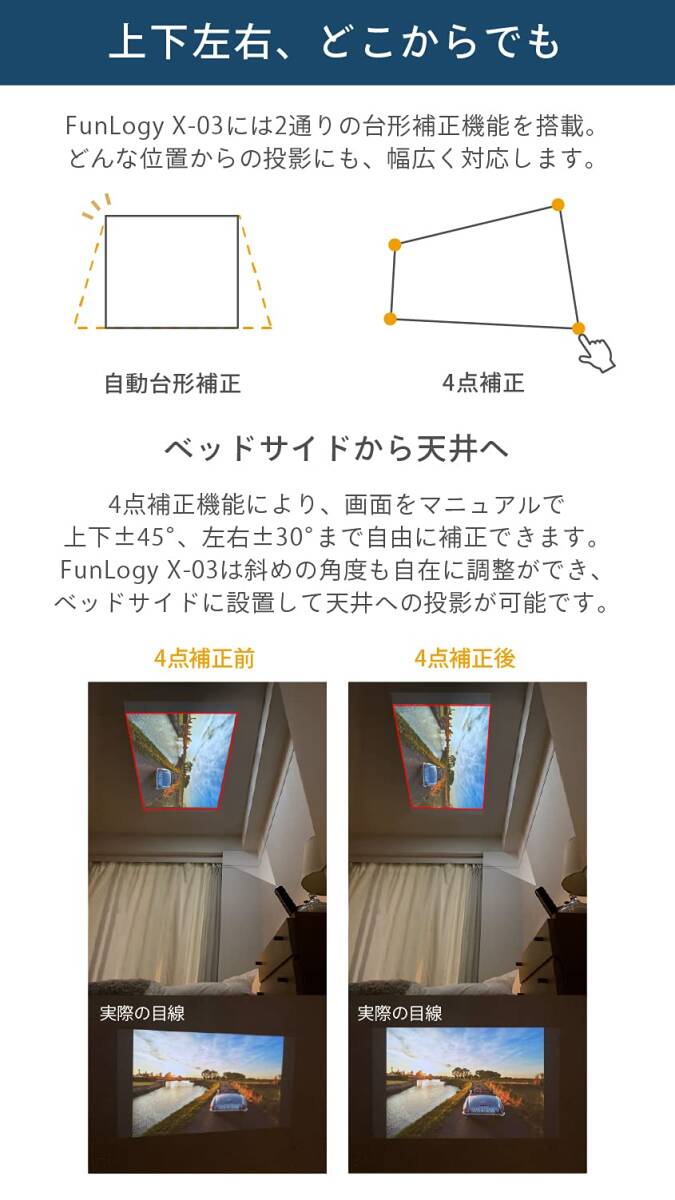 Small Projector High Sound Quality 90 Degree Rotation [h1208369267]