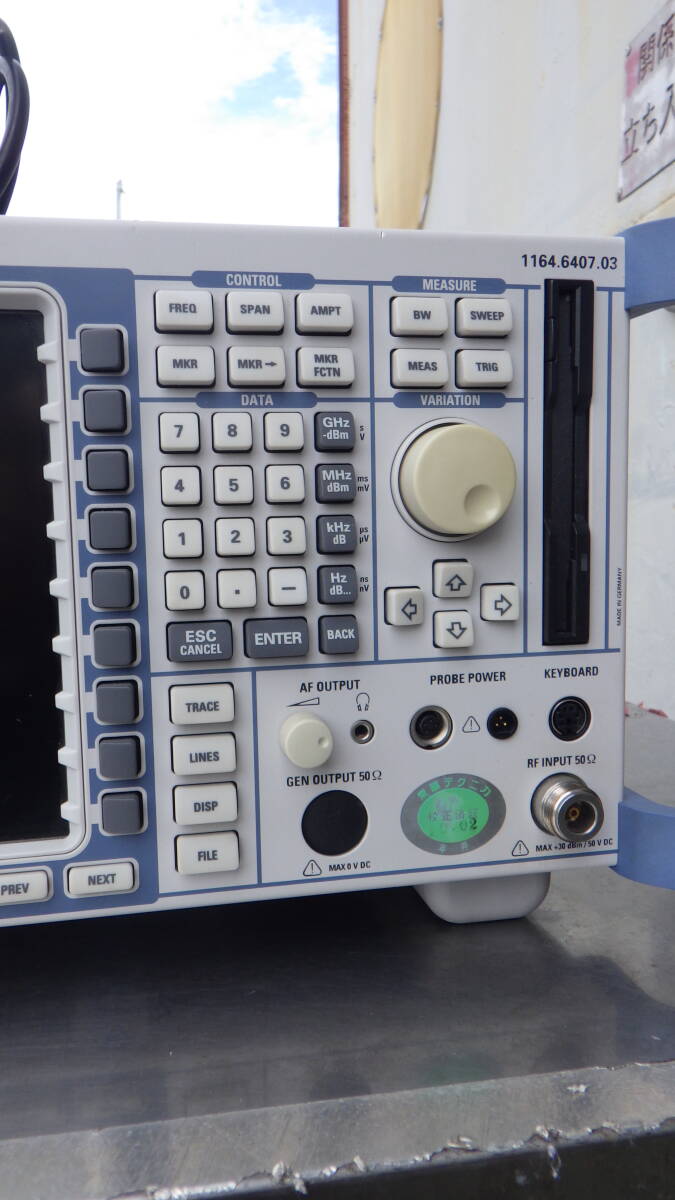 Rohde & Schwarz Test Receiver 9kHz-3GHz (as-is) [r1241197644]