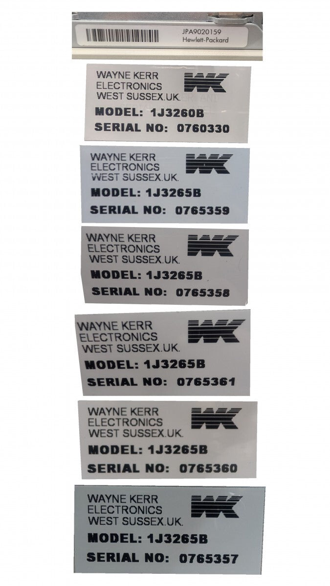 Wayne Kerr WK3260B 3265B Magnetic Analyzer 6 pcs Set (as-is) [1242217363]
