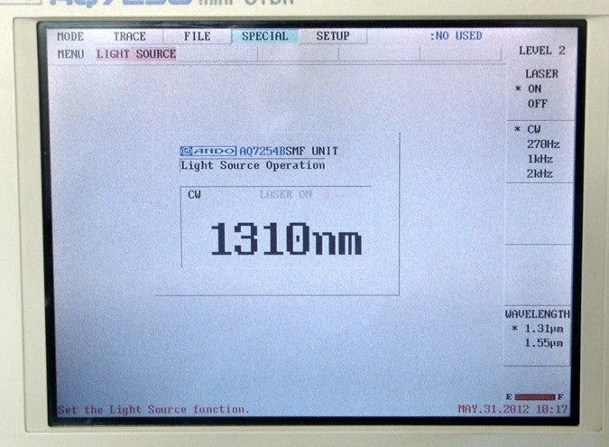 Ando AQ7250 AQ7254B Mini-OTDR 1310/1550nm [w1048613961]