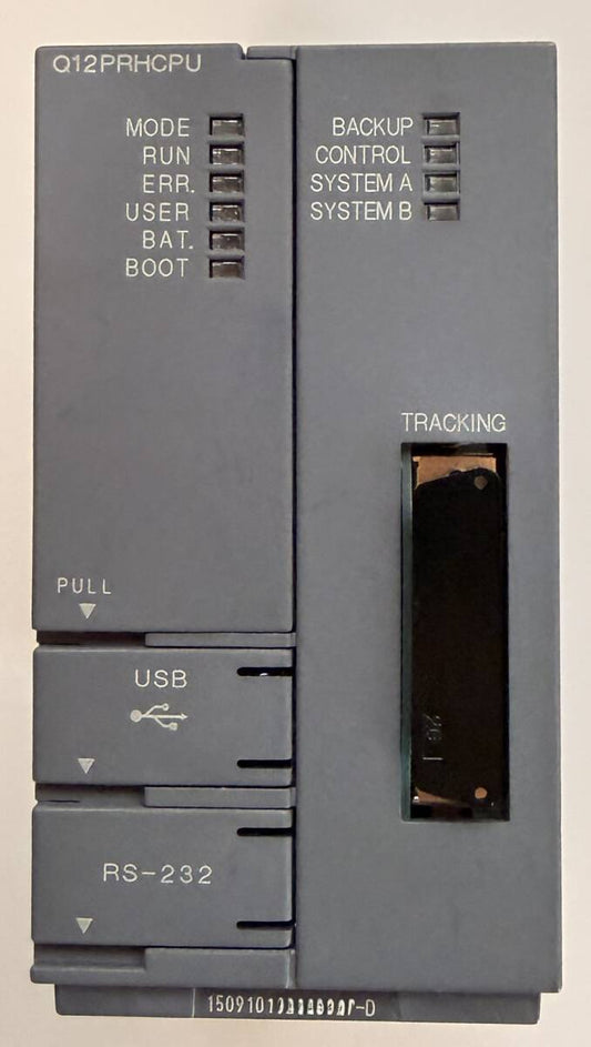 Mitsubishi Electric Q12PRHCPU Redundant CPU 2 Units with 1m Tracking Cable [u1243435456]