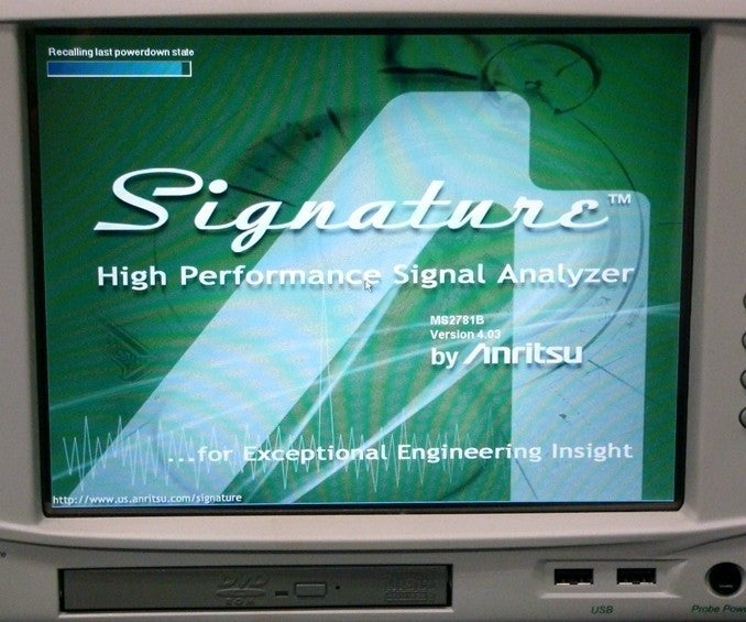 Anritsu MS2781B Signal Analyzer 100Hz-8GHz [t715525928]