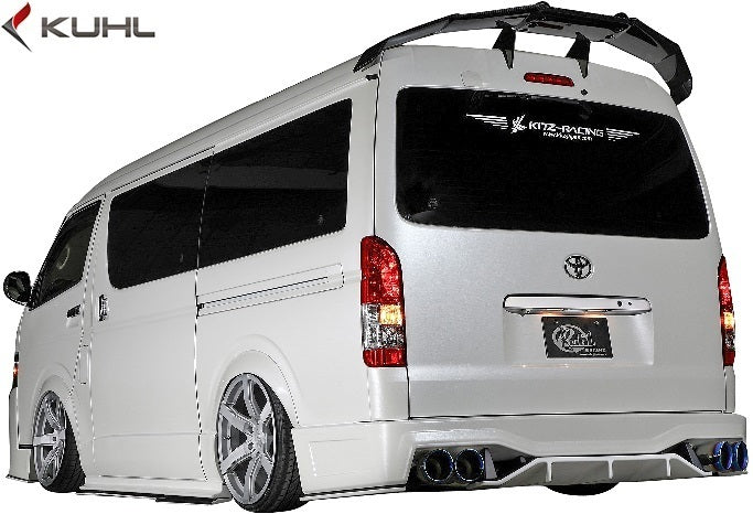 M's 200 Hiace Type 4 Kuhl Racing Ver4 200W-GT Rear Bumper [s1073478755]