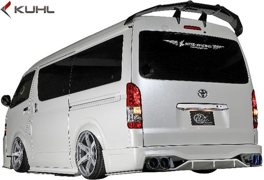 M's 200 Hiace Type 4 Kuhl Racing Ver4 200W-GT Rear Bumper [s1073478755]