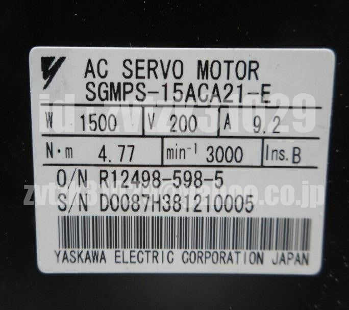 Yaskawa SGMPS-15ACA21-E Servo Motor [s1118416035]