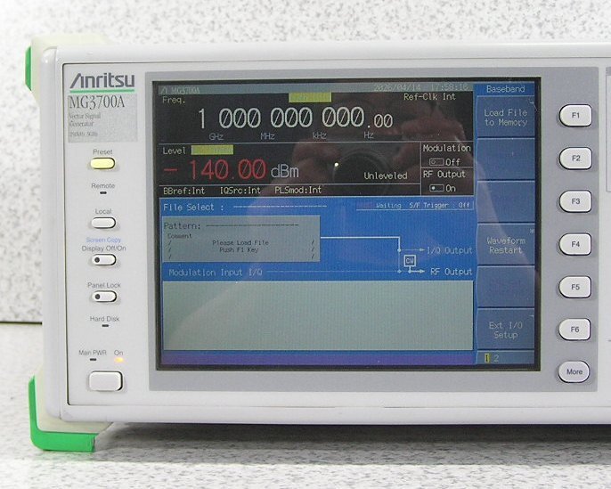 Anritsu MG3700A Vector Signal Generator 250kHz-6GHz [j1226523023]
