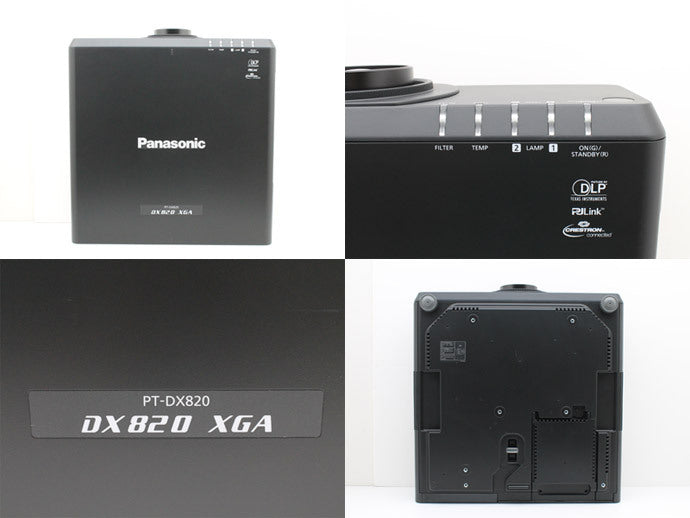 Panasonic PT-DX820JLB Projector 8,200lm DLP ET-DLE150 Lens [k1195315397]