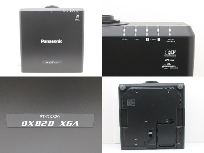 Panasonic PT-DX820JB Projector 1-Chip DLP 8200lm with TKGF0156-3 Lens [d1239639021]
