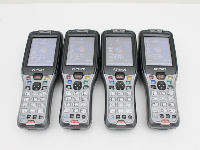 Keyence BT-W85 Handheld Terminal 4 Units with 4-Bay Charging Cradle [m1239635386]