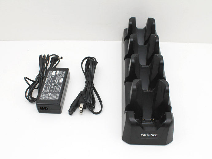 Keyence BT-W85 Handheld Terminal 4 Units with 4-Bay Charging Cradle [m1239635386]