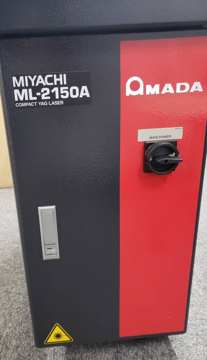 AMADA MIYACHI ML-2150A-030-00-15 GI YAG Laser Welding Machine 25W [o1127894757]