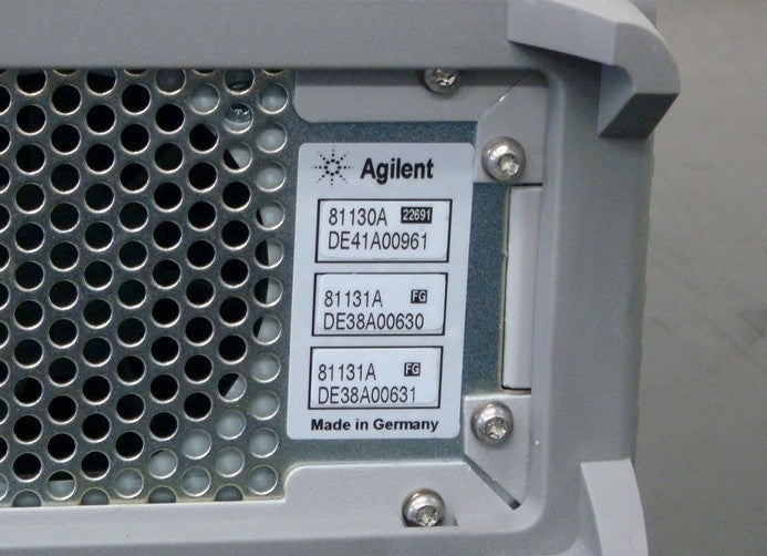 Agilent 81130A 81131A Pulse Pattern Generator 400MHz 2CH [1061675596]