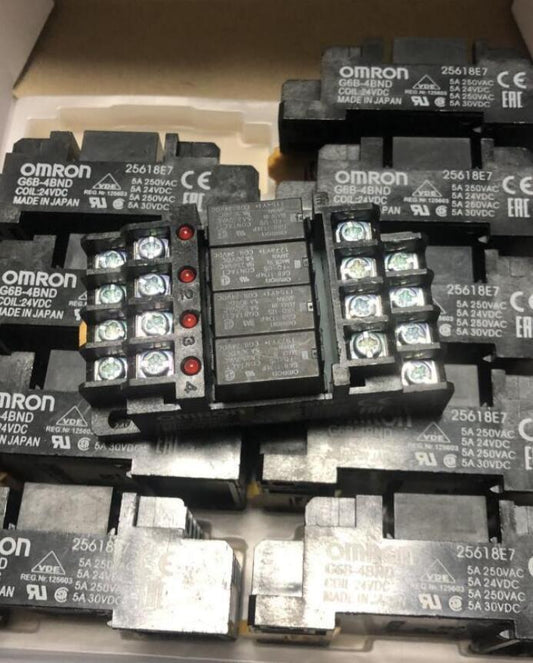 OMRON G6B-4BND Terminal Relay 24V 100-Piece Set [x1062165847]