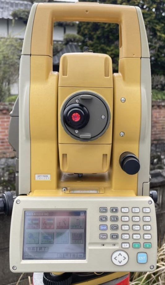 TOPCON GPT 7500 Total Station Non-prism Surveying Calibration [h1198556111]