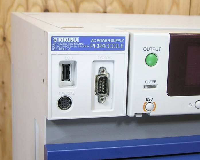 Kikusui PCR4000LE AC Power Supply 4kVA Single Phase (as-is) [l1239419047]