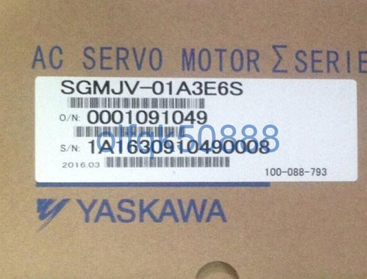 Yaskawa SGMJV-01A3E6S Servo Motor [b1100868177]