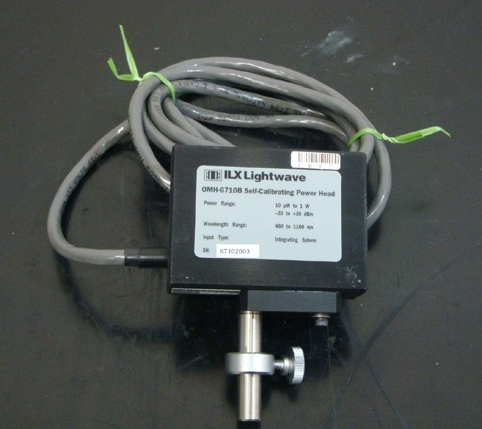 ILX Lightwave OMH-6710B Optical Power Head 460-1100nm [v1048612505]