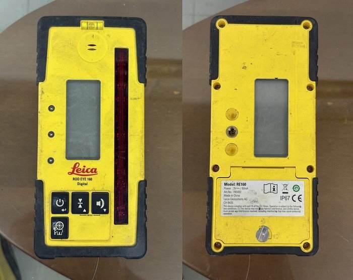 Leica Geosystems Rugby 620 Rotating Laser Level with RE160 Receiver and Vice [e1213588533]