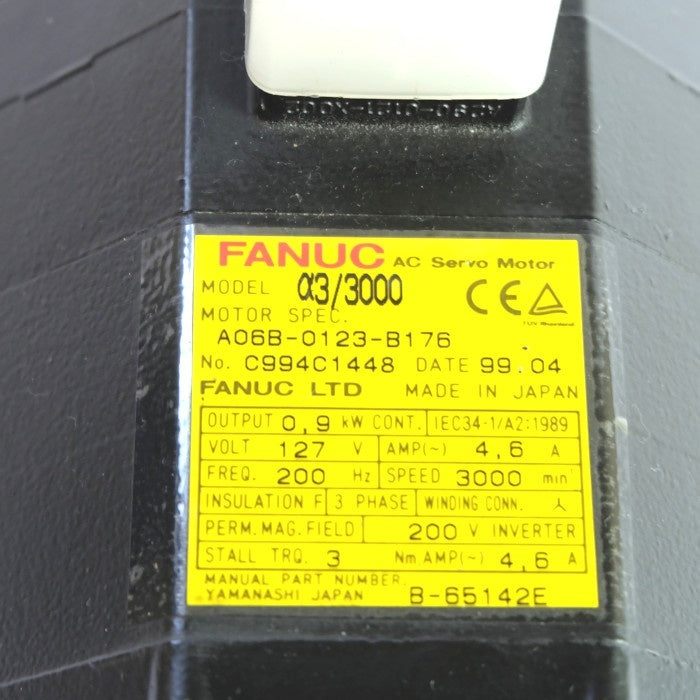 FANUC A06B-0123-B176 AC Servo Motor [u1146918413]