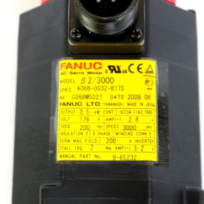FANUC A06B-0032-B175 AC Servo Motor [1164115404]