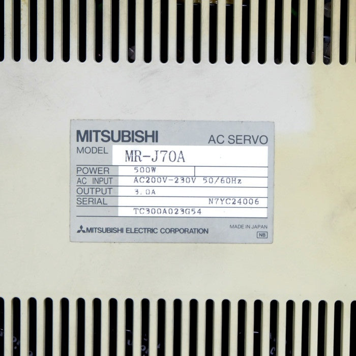 Mitsubishi Electric MR-J70A Servo Amplifier [k1165279006]