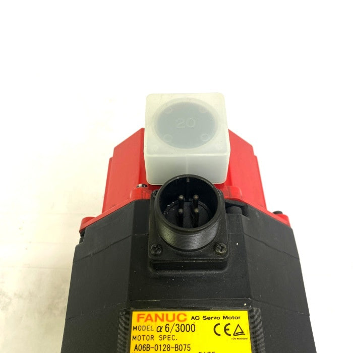 FANUC A06B-0128-B075 AC Servo Motor [k1168490183]