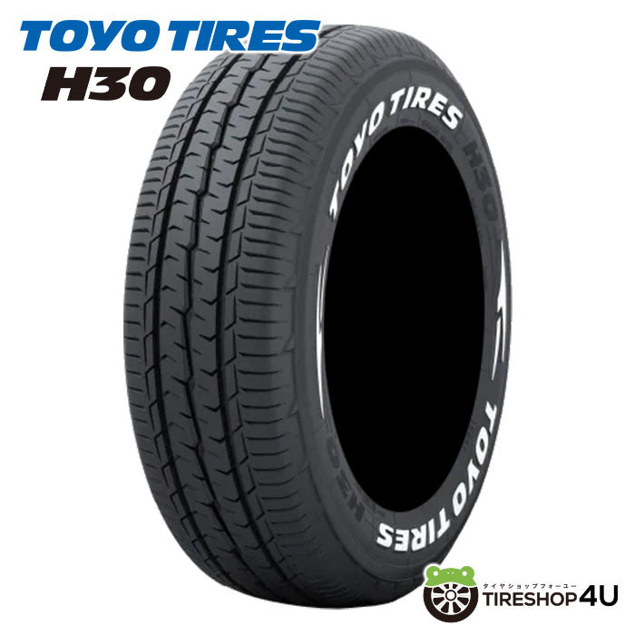 Nitro Power M16 Assault 15x6.0J 6/139.7 +33 Set of 4 Tires TOYO H30 195/80R15 White Letter [l1168542401]