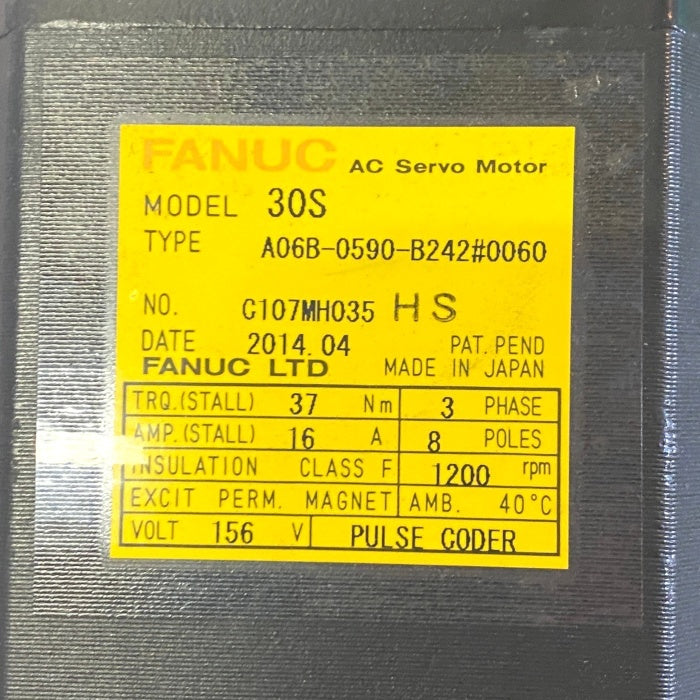 FANUC A06B-0590-B242 Servo Motor [h1176441563]